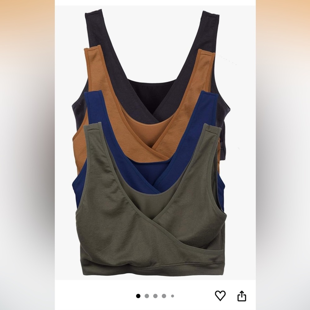 Caramel Cantina Nursing Bras